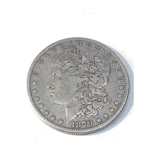 479 - U.S.A 1879 Silver Morgan Dollar