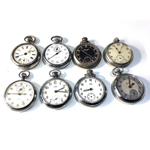 434 - 8 vintage pocket watches spares or repair