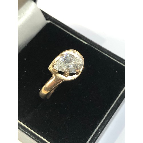 173 - 9ct gold cocktail ring 3.5g