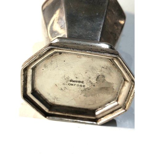 60 - Antique silver sugar caster weight 129g