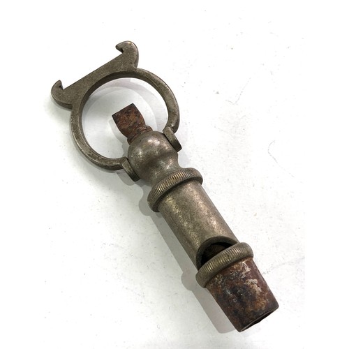 508 - Rare antique whistle and gun cartridge remover