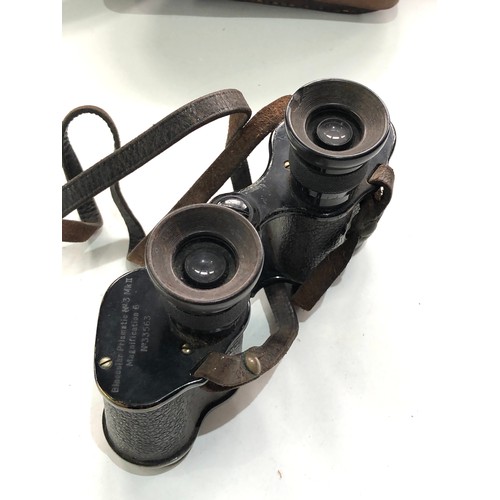 452 - ww1 1917 dated british kurshaw & sons binoculars in need of restoration