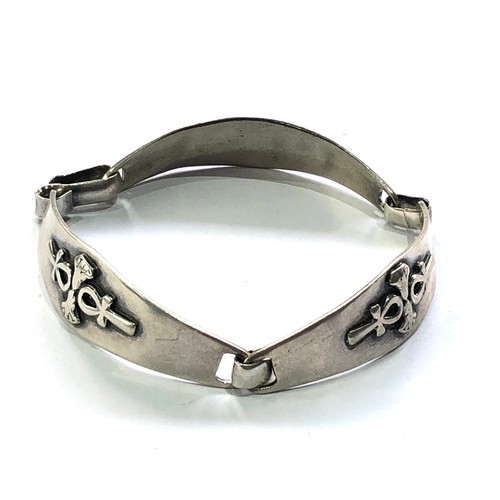 380 - Vintage silver bracelet weight 23g