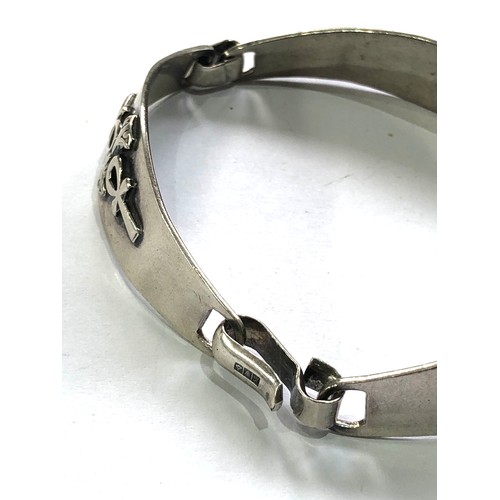 380 - Vintage silver bracelet weight 23g