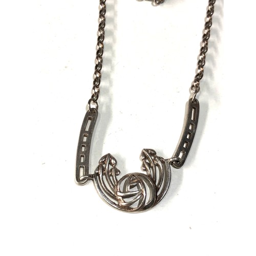 386 - Silver necklace 8g