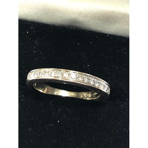 93 - Fine 18ct 3 section gold diamond and sapphire ring made up of 3 seperate rings 2 outer have a band o... 