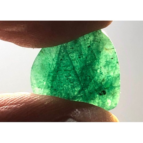 106 - large 9.75ct loose cut Emerald