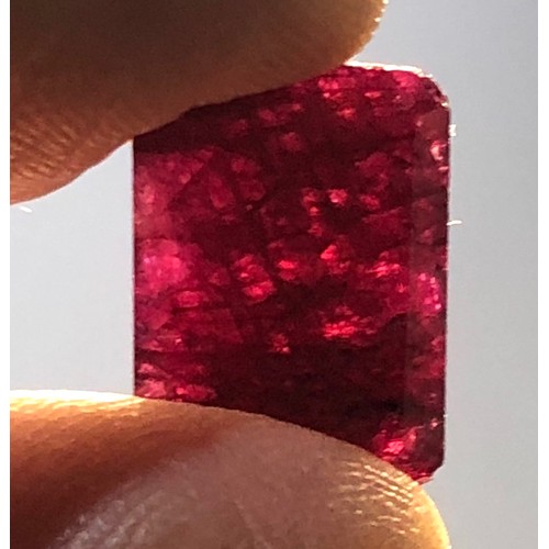 107 - large 8ct loose ruby