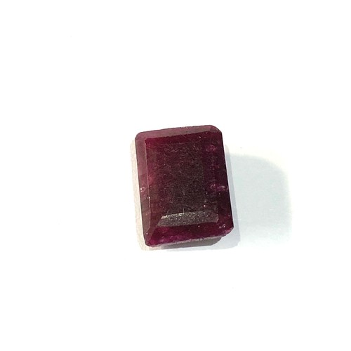 107 - large 8ct loose ruby