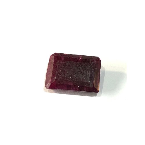 107 - large 8ct loose ruby