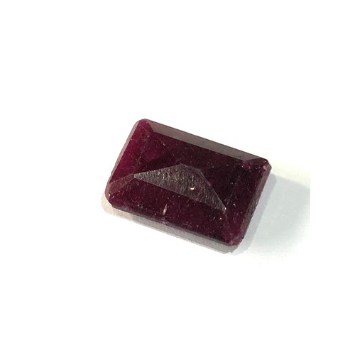 107 - large 8ct loose ruby