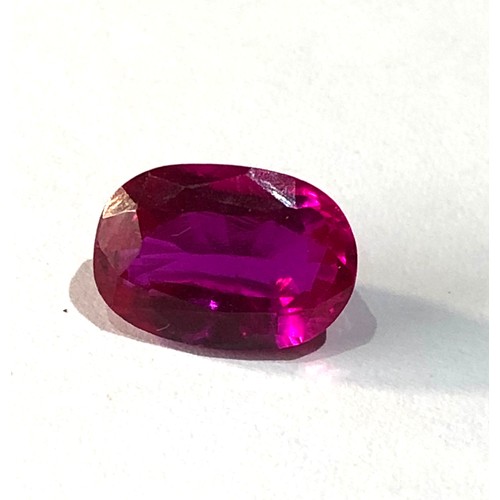 109 - large 6.3ct loose cut pink sapphire