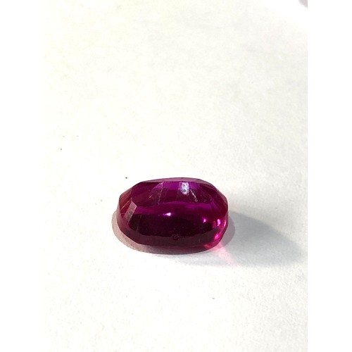 109 - large 6.3ct loose cut pink sapphire