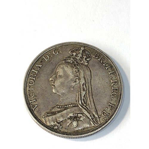 581 - 1889 victorian silver crown