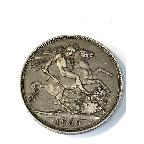 581 - 1889 victorian silver crown