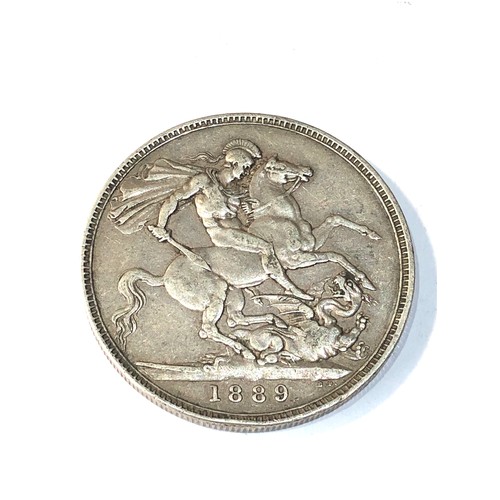 586 - 1889 victorian silver crown