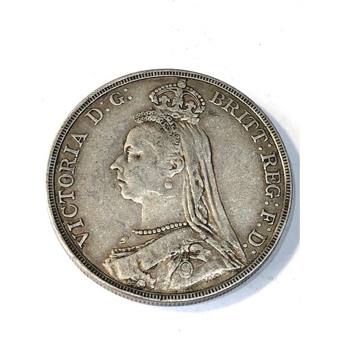 586 - 1889 victorian silver crown