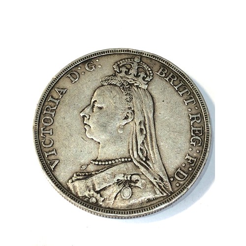 592 - 1892 victorian silver crown