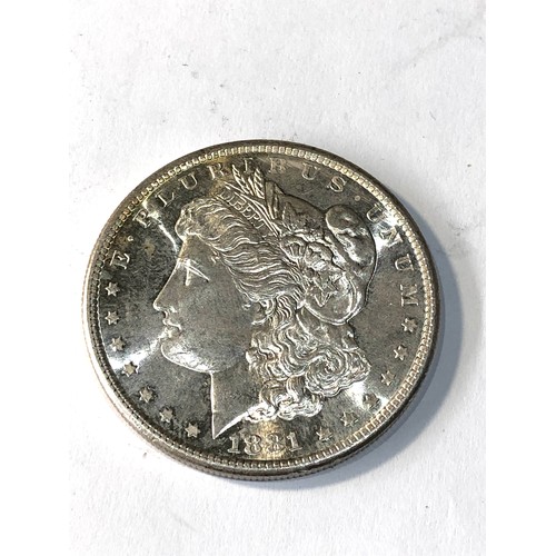 593 - 1881-S Morgan Dollar high grade coin