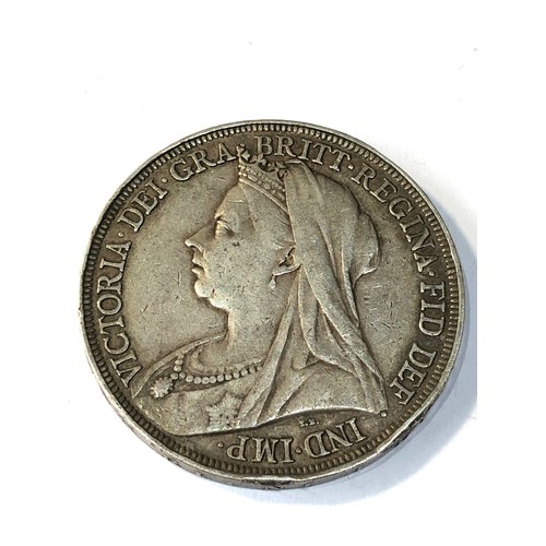 598 - 1895 victorian silver crown
