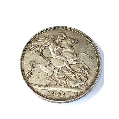 599 - 1898 victorian silver crown