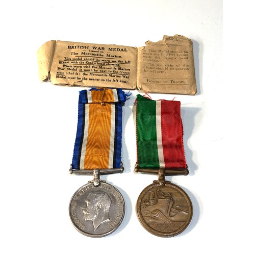 529 - ww1 mercantile marine medals to william baker