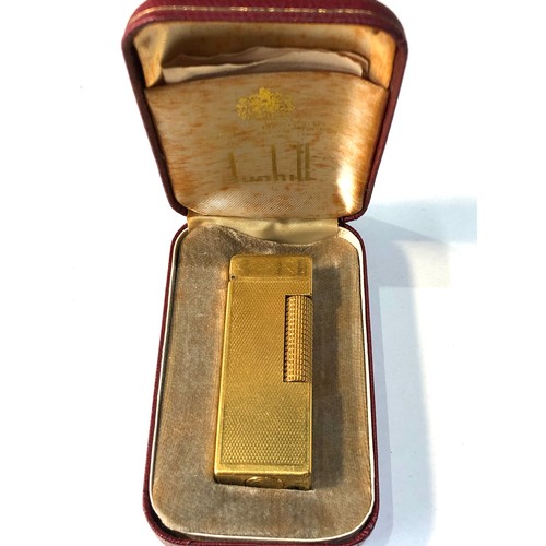 570 - Vintage Dunhill cigarette lighter boxed