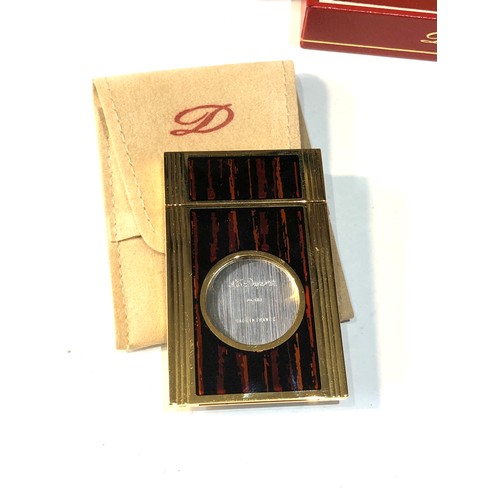 562 - Vintage boxed Dupont paris cigar cutter