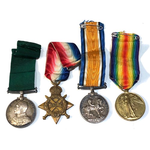 541 - ww1 navy long service medal group to t.2691 w.milburn stoker r.n.r long service 1303 v.w.milburn