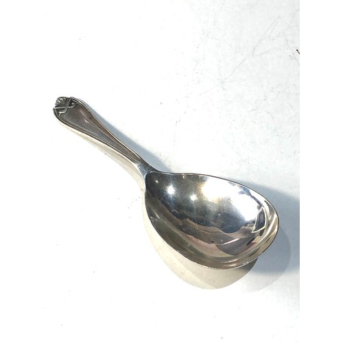 61 - Silver caddy spoon Birmingham silver hallmarks in good condition