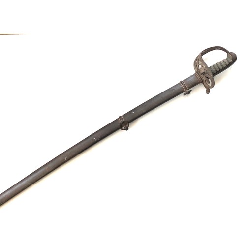 550 - British  Victorian Rifle Volunteer Officer's Sword please see images for details as the are part of ... 