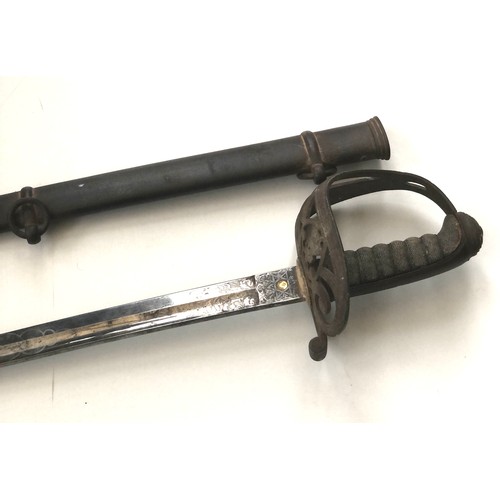 550 - British  Victorian Rifle Volunteer Officer's Sword please see images for details as the are part of ... 