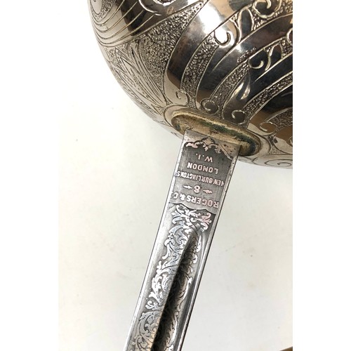 551 - 1912 Edward VIII Cavalry Officers Sword and scabbard please see images for details as they are part ... 