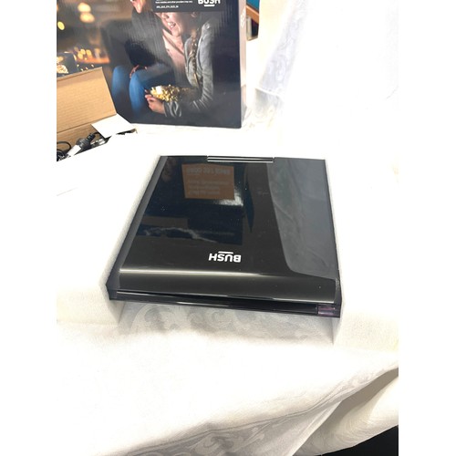 12 - Bush Portable DVD player, in box, as new untested, Mio C220 navigation system