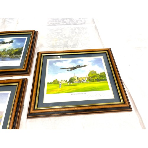 8 - 3 Signed limited edition prints, depicting aircraft, Timothy O'Brien