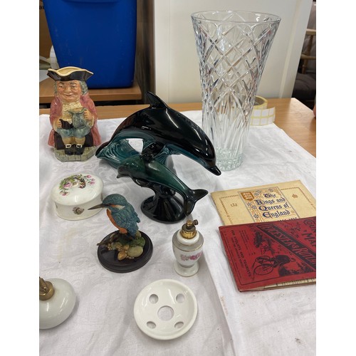 51 - Selection of miscellaneous items to include Poole, pottery and glassware