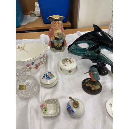 51 - Selection of miscellaneous items to include Poole, pottery and glassware