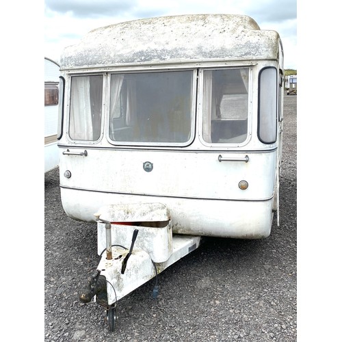 99A - 2 Berth viking fibreline caravan, please see images for condition