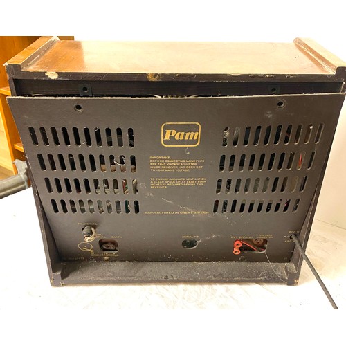 27 - Vintage Pam radio, untested