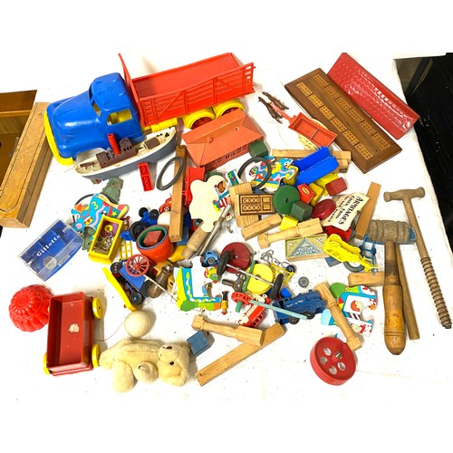 155 - Selection of vintage toys, played with condition