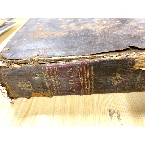 120 - Antique 1852 bible