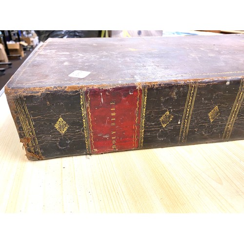 96 - Large antique bible