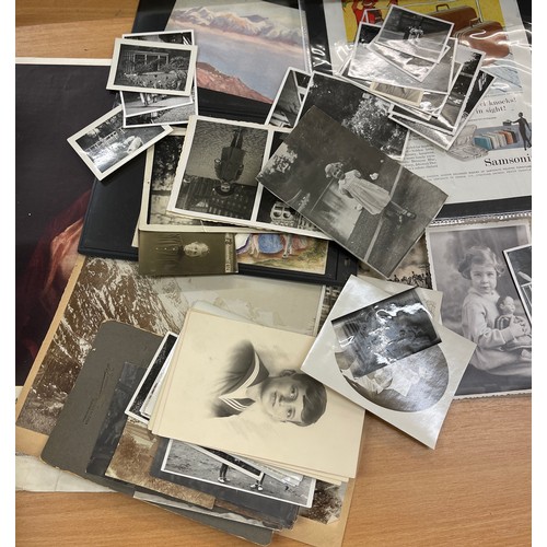 156 - Large selection of vintage photographs, pictures etc