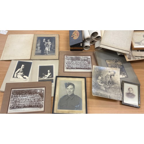 156 - Large selection of vintage photographs, pictures etc