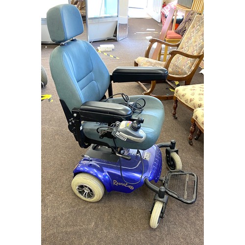 100A - Rascal electric wheelchair, working order with charger