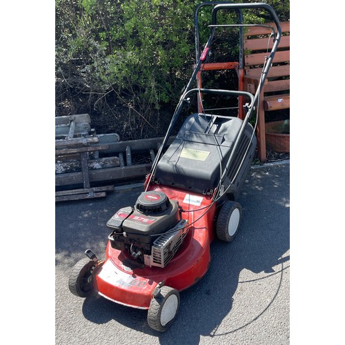 100F - Champion 375 spirit petrol lawnmower, working order