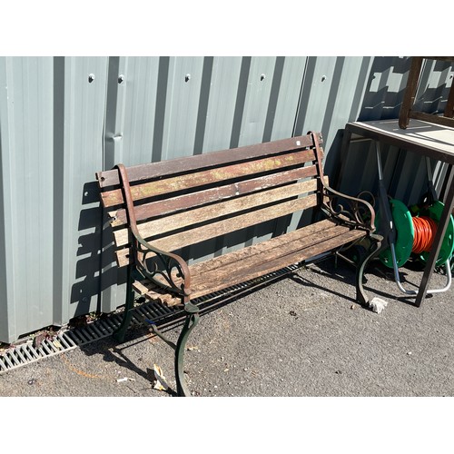 100S - Garden bench, 2 chairs