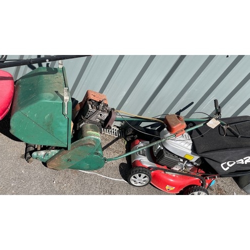 100O - Vintage Suffolk punch petrol lawnmower