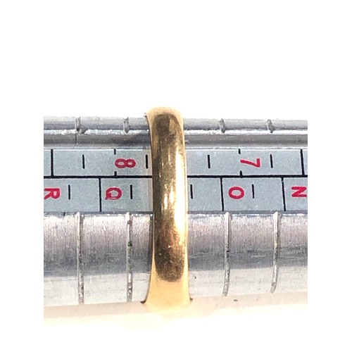 86 - Antique 18ct gold diamond and ruby ring weight 4.5g