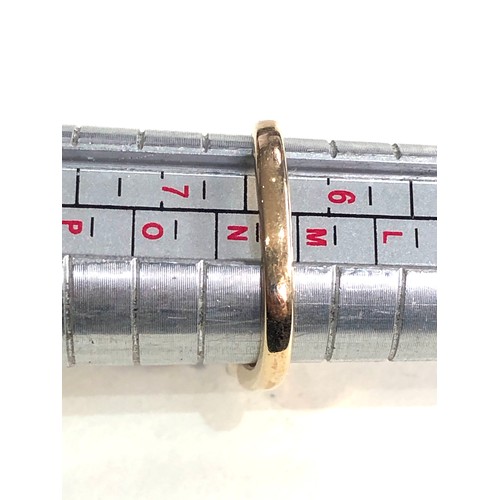 102 - 14ct gold diamond ring 0.25ct diamonds weight 4.2g